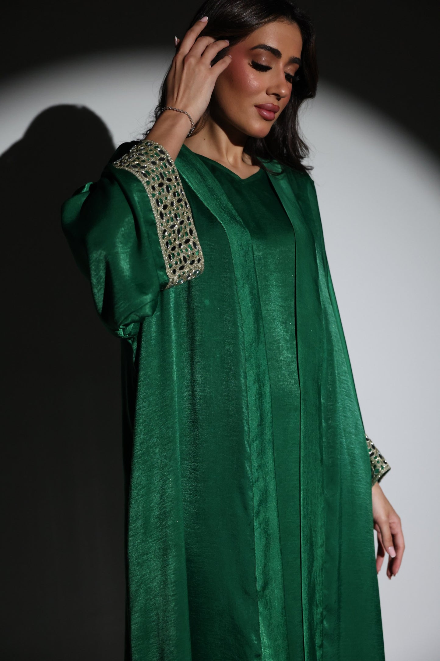 Amaal 3-Piece Abaya Set