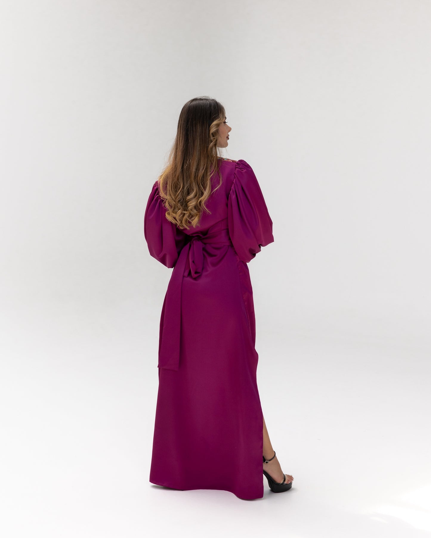 Lisa Afghan Limited Edition Dress Purple SS25-26