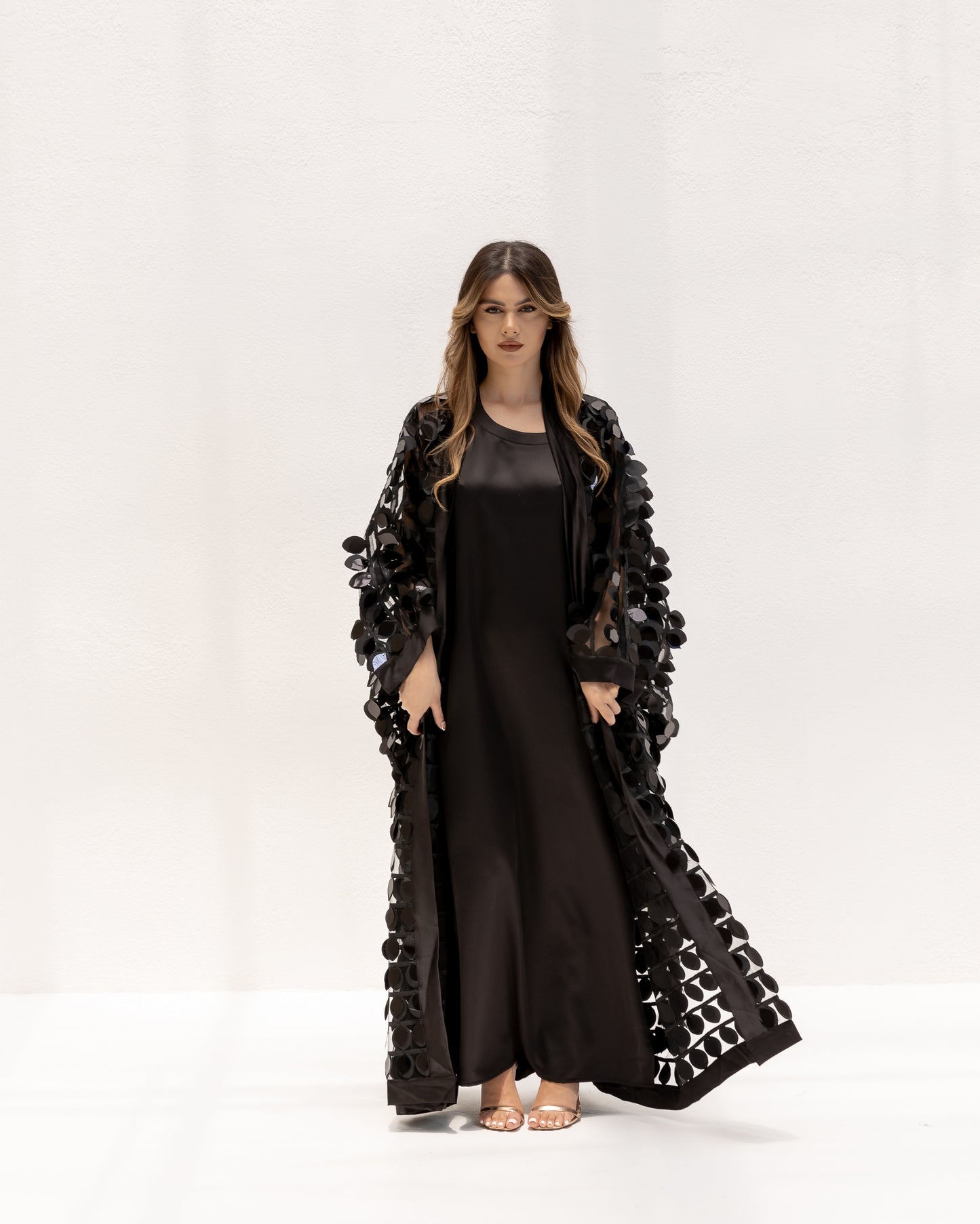 BLACK ANABIA ABAYA LIMITED EDITION SET